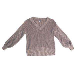 American Eagle Green-Gray Sweater